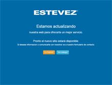 Tablet Screenshot of estevez.com.mx